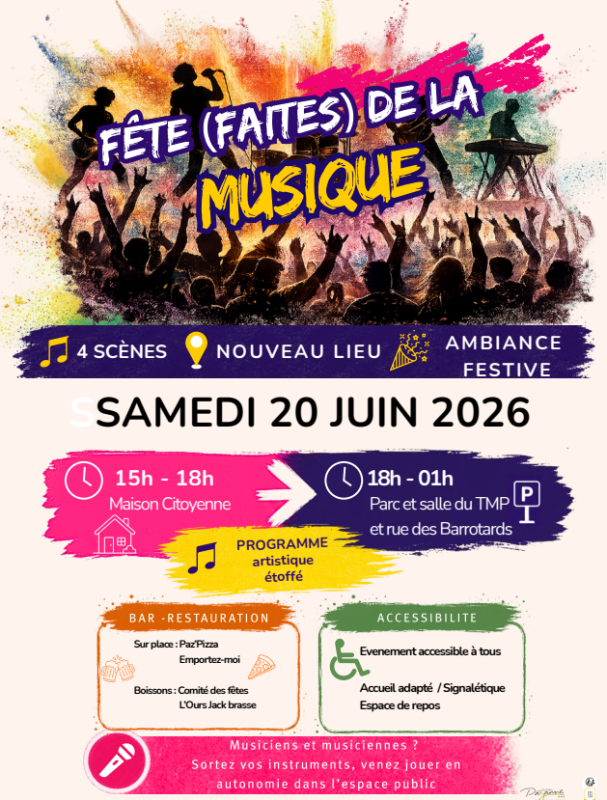 Fête de la musique à Sainte-Pazanne