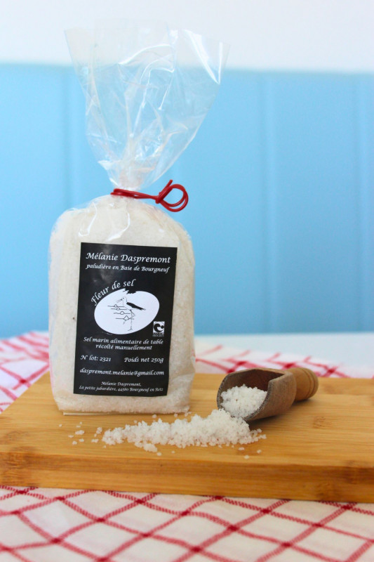 Fleur de sel, sachet de 250g