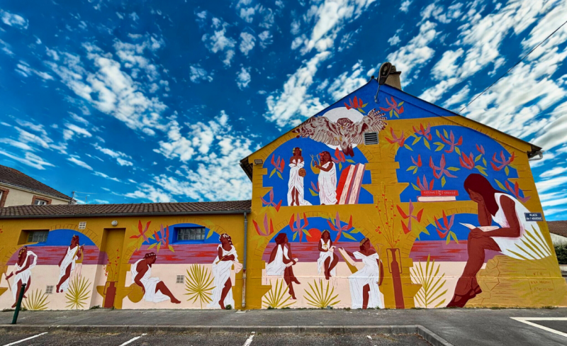 Fresque à Arthon