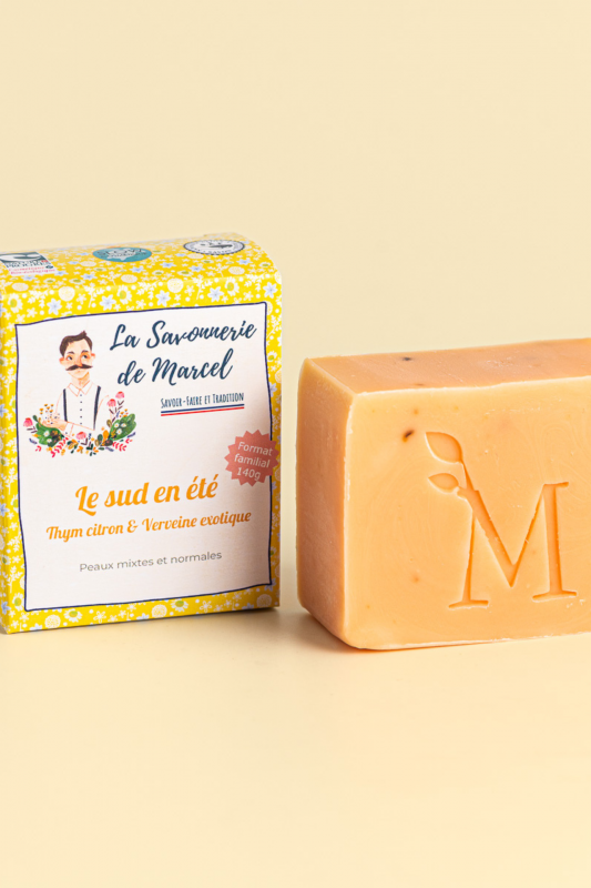Grand savon bio Le Sud en été