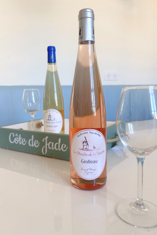vin grolleau rosé