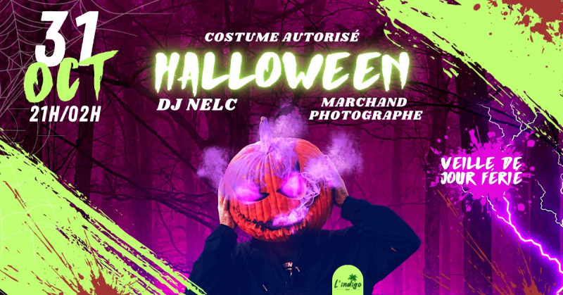 Halloween à l'Indigo Bar