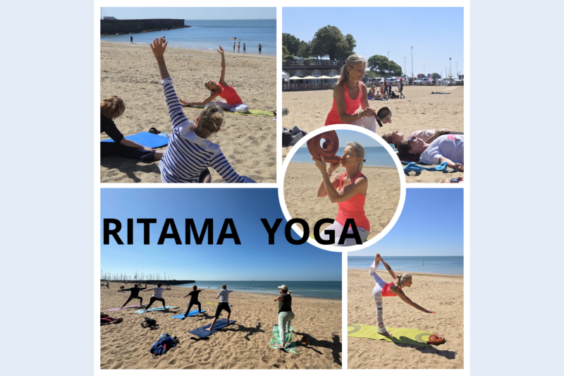 Hatha Yoga en extérieur Ritama Destination Pornic