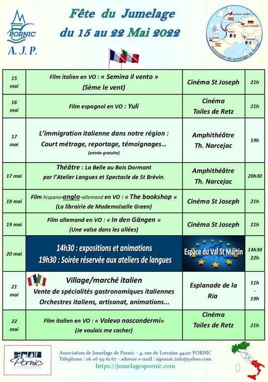 IMMIGRATION ITALIENNE DANS NOTRE REGION PORNIC