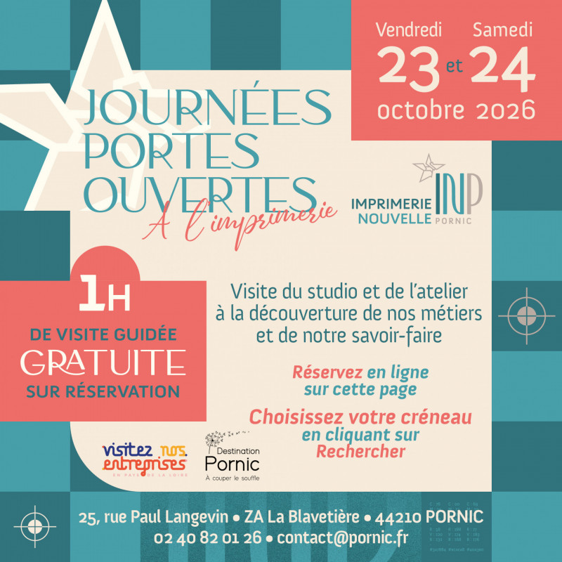 Destination Pornic journées régionales de la visite entreprise en Pays de la Loire