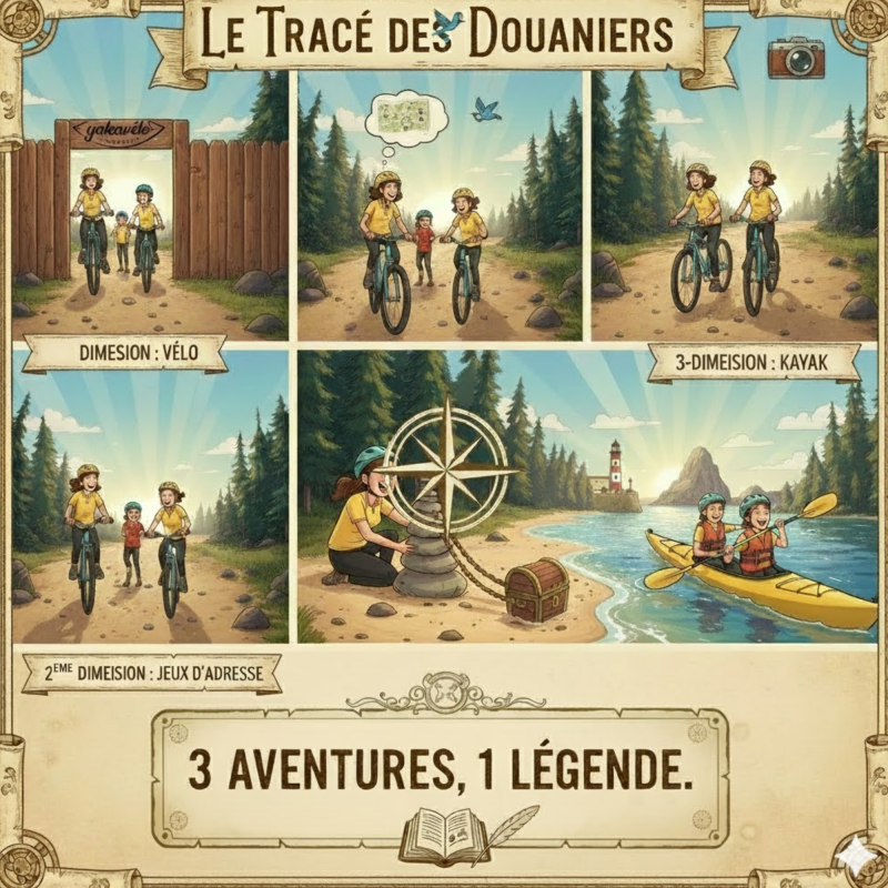 Jeu de piste Le Tracé des Douaniers