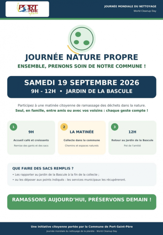 Journée nature propre à Port-St-Père