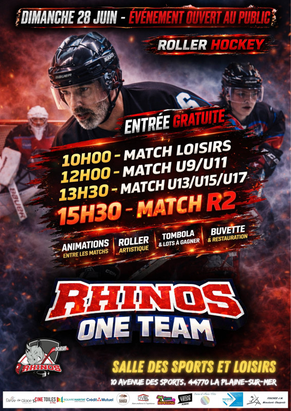 Journée roller hockey Rhinos One Team
