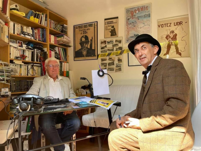 JRTM - Murder at the Festival. Who is the culprit? Commissioner Bloch and Inspector Fouras