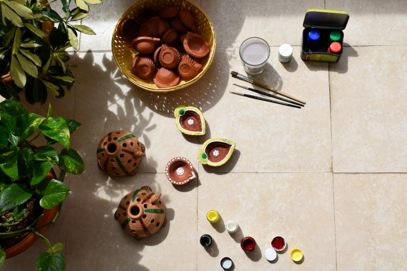 Atelier création peinture végétale