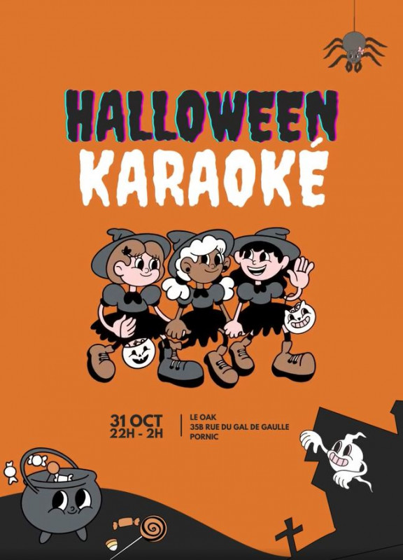 Karaoké Halloween à l'Oak