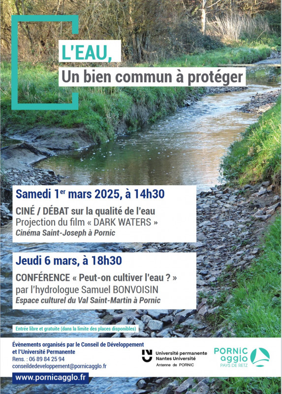 L'eau, un bien commun à protéger pornic