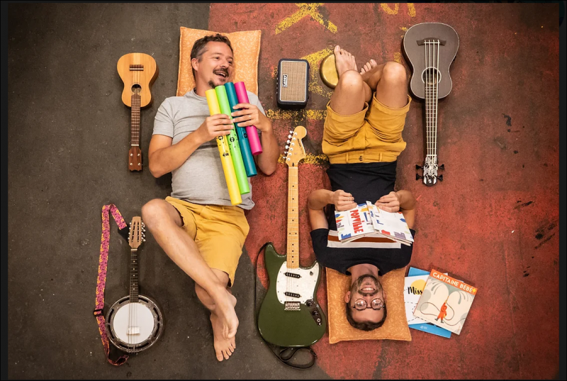 Les Poux symphoniques, spectacle enfants, lecture musicale enfants, Médiatèque La Plaine sur mer 