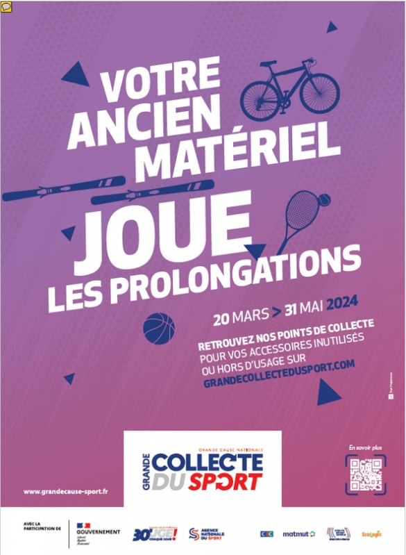 La grande collecte du sport: donner une seconde vie au matériel sportif Pornic