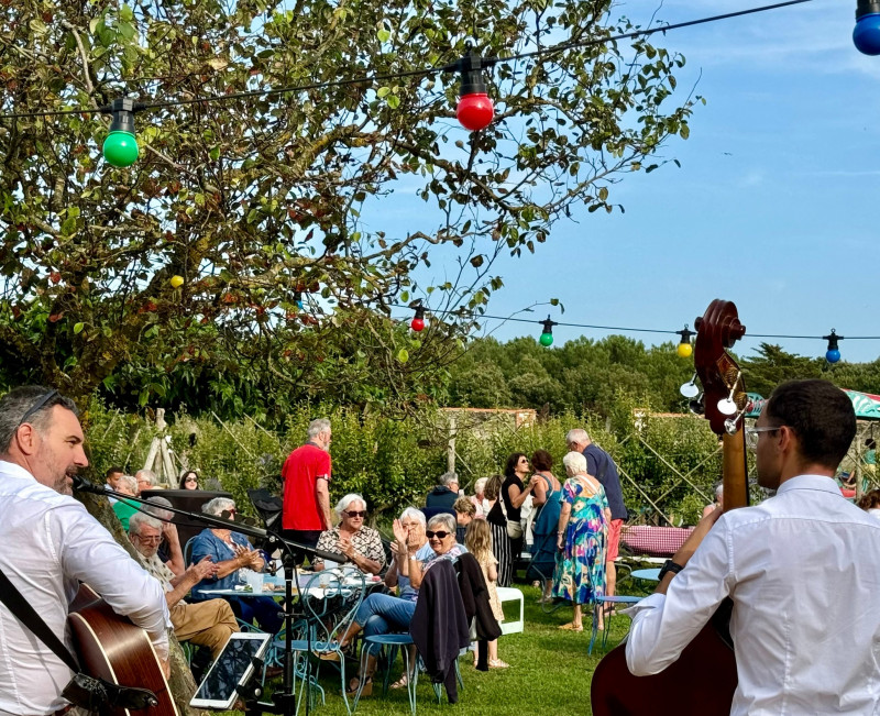 La guinguette à l'Eco Domaine la Fontaine pornic