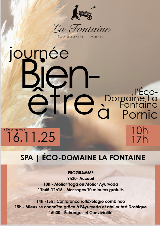 La journée bien-être à l'Eco Domaine la Fontaine pornic  découverte yoga massage 