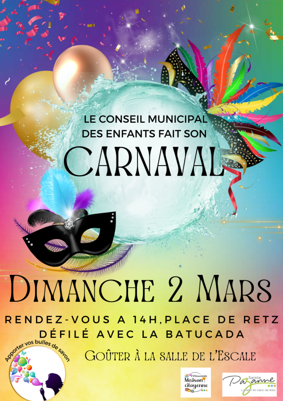 Le conseil municipal des enfants fait son carnaval
