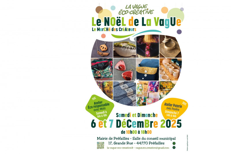 Le Marché de Noël de la Vague Eco-Créative