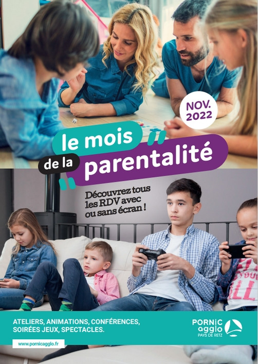 LE MOIS DE LA PARENTALITE PORNIC AGGLO JEUX CONFERENCES SPECTACLES ATELIERS ANIMATIONS