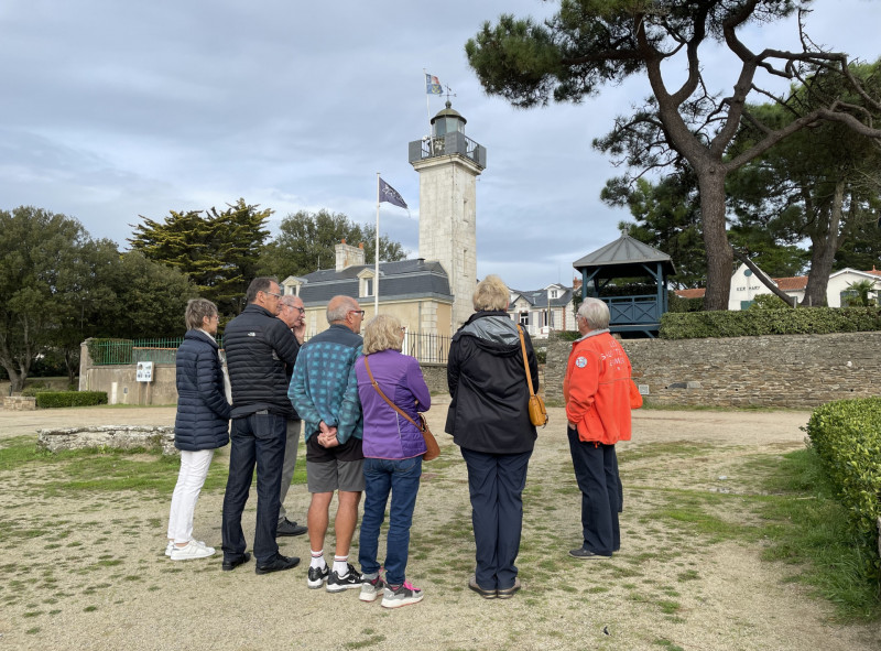 visite du phare de la Noëveillard avec un membre de la SNSM