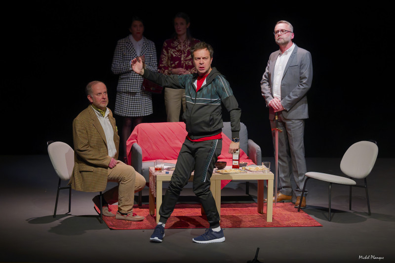 Le plan de table Comédie de Jean Paul Le Guédic théâtre Caba retz villeneuve en retz bourgneuf en retz