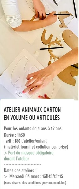 LES ATELIERS D'ANNE-LAURE: ANIMAUX EN CARTONS OU ARTICULES PORNIC