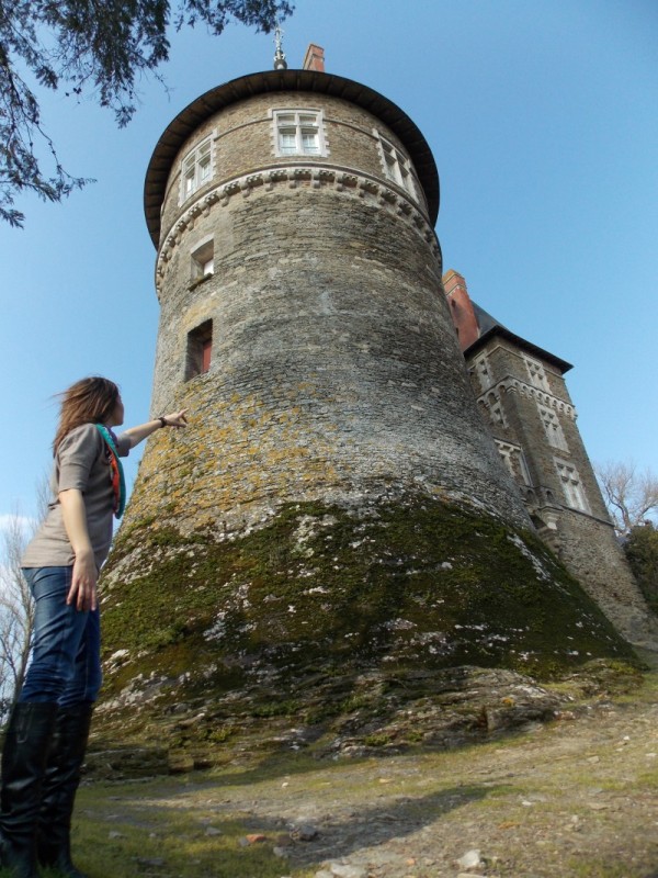 Les douves du château de Pornic