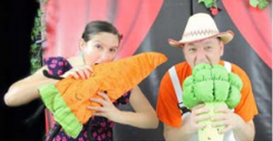 LES FABULETTES DE MON JARDIN- Cie TOUT LE MONDE EST BOUH! PORNIC SPECTACLE JEUNE PUBLIC