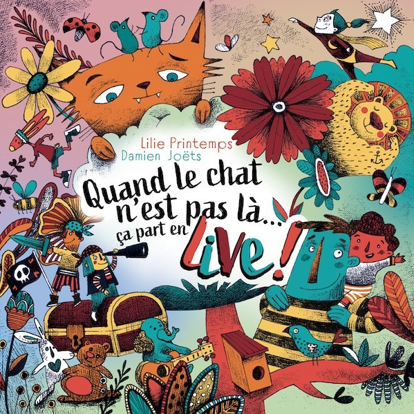 Les jeudis des p'tits loups: Quand le chat n'est pas la...ça part en live !