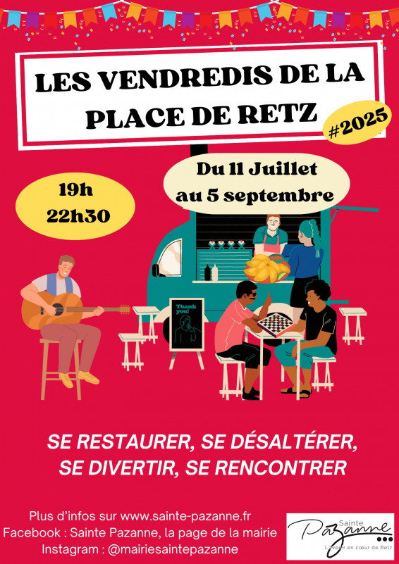 Les vendredis de la place de Retz sainte pazanne