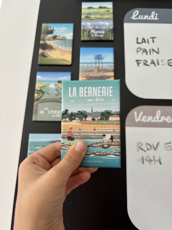 magnet La Bernerie-en-Retz Pittoresco Loire-Atlantique Pornic