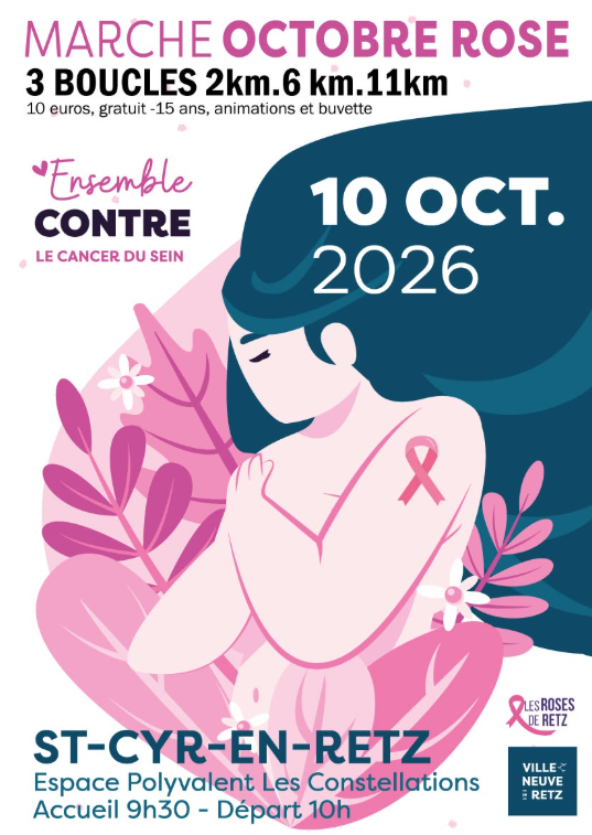 Marche au profit d'Octobre Rose
