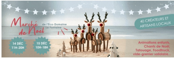 Marché de Noël à l'Éco Domaine Pornic