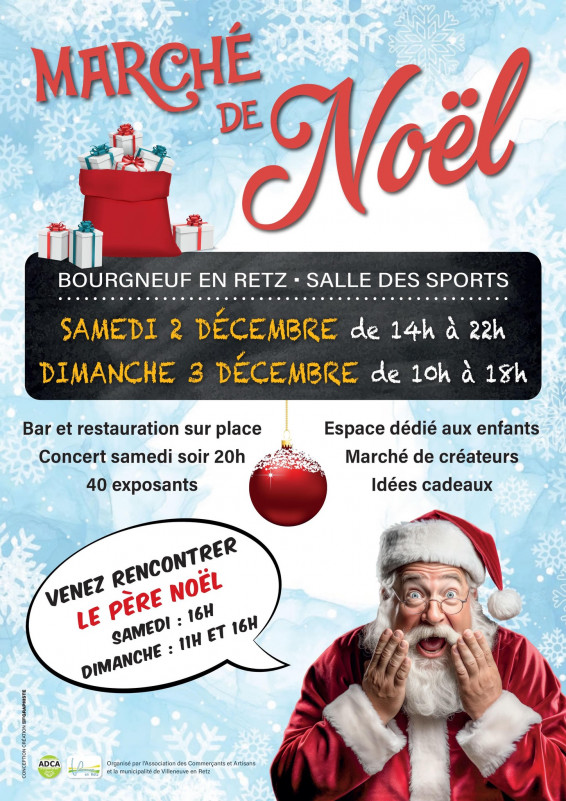 Marché de Noël à Villeneuve-en-Retz