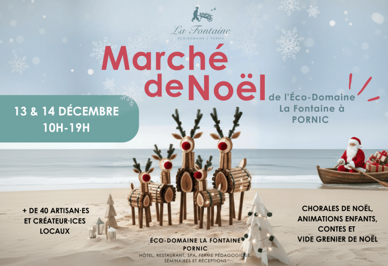 Marché de Noël de l'Éco Domaine Pornic
