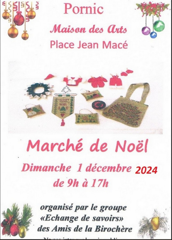 Marché de Noël par les amis de la Birochère Pornic