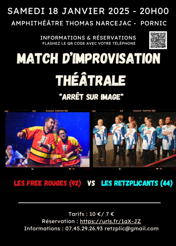 Match d'impro des Retzplicants Pornic