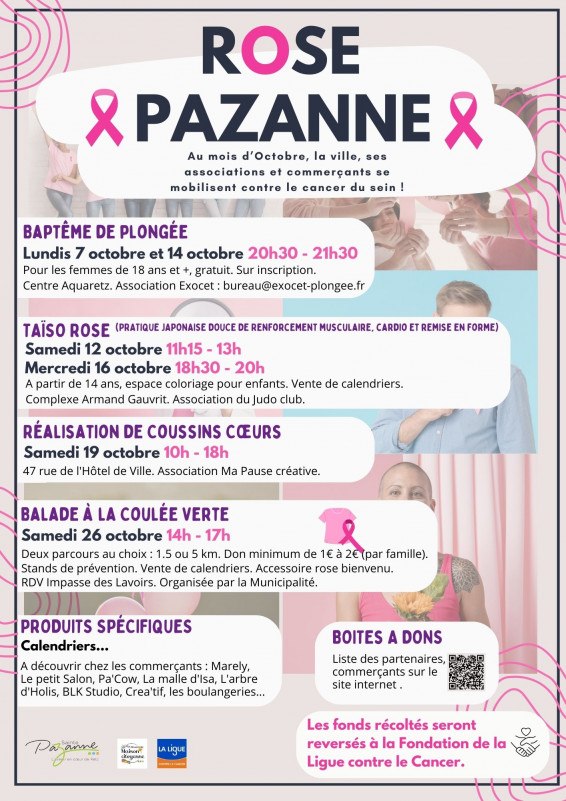 Octobre rose - Sainte Pazanne