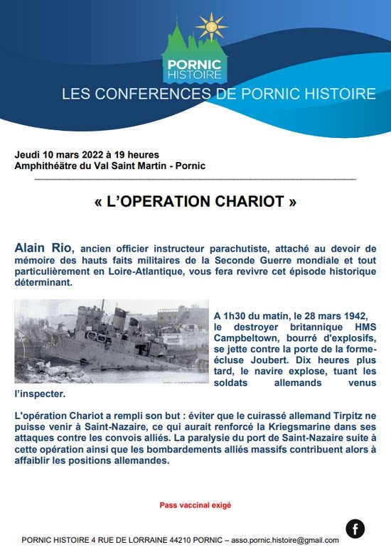OPERATION CHARIOT PORNIC