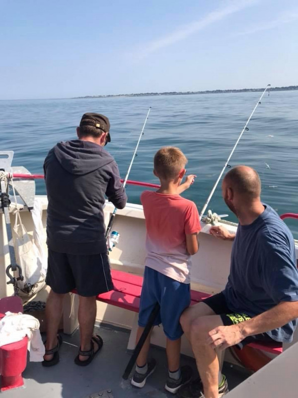 Pêche en mer à bord de l'Evasion 3