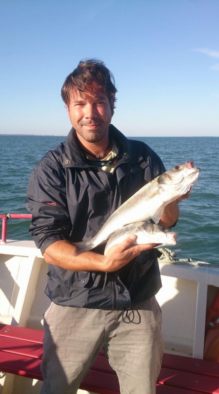 Sea fishing with Thomas Labis