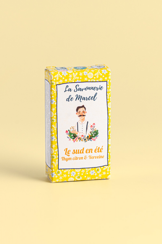 Petit savon bio Le Sud en été