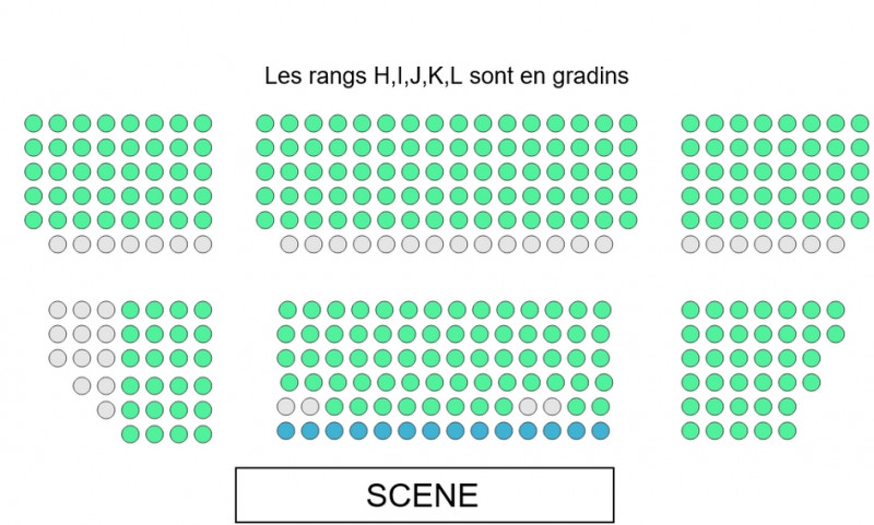 PLAN DE SALLE  CONCERTINOS DE PORNIC : SAYAKA SHOJI ET FRANCOIS DUMONT