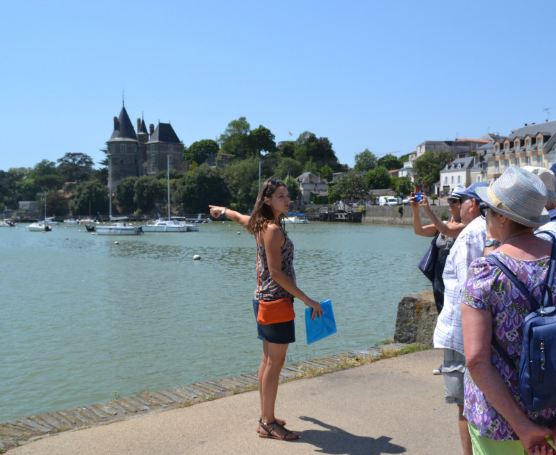 Guided tour in english: Pornic, from the harbour to the upper town in 45 minutes flat !