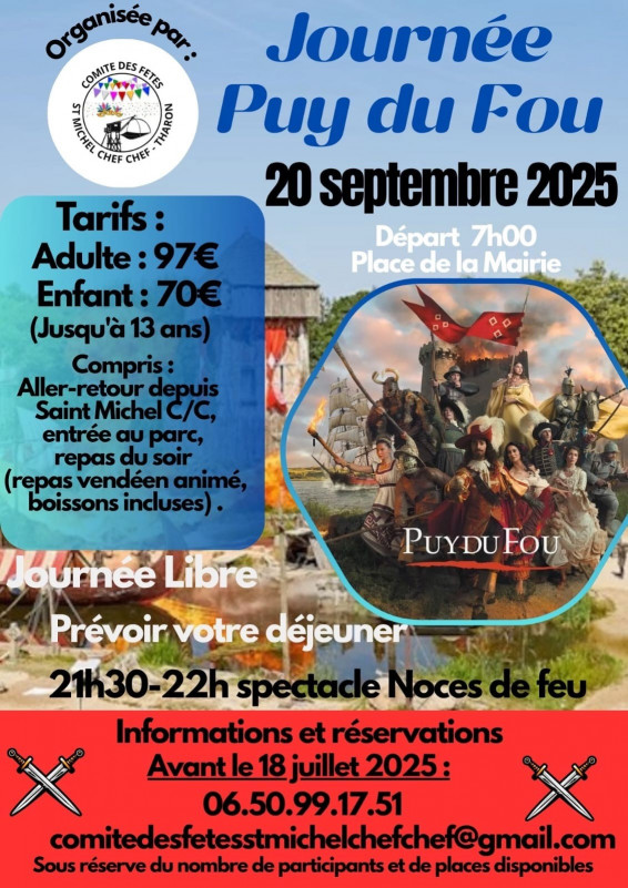 Journée Puy du Fou