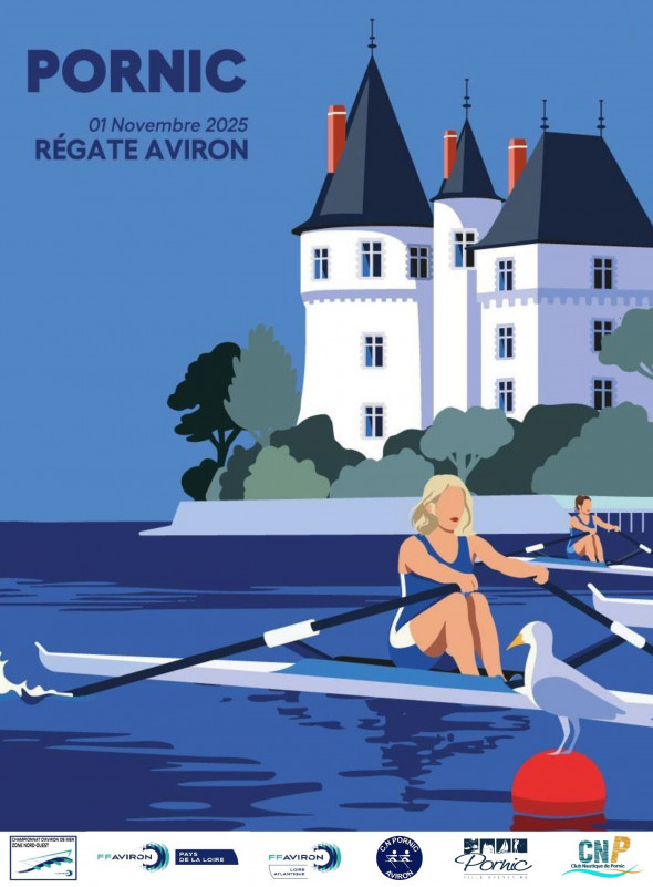 Régate d'aviron de mer à Pornic 1er novembre