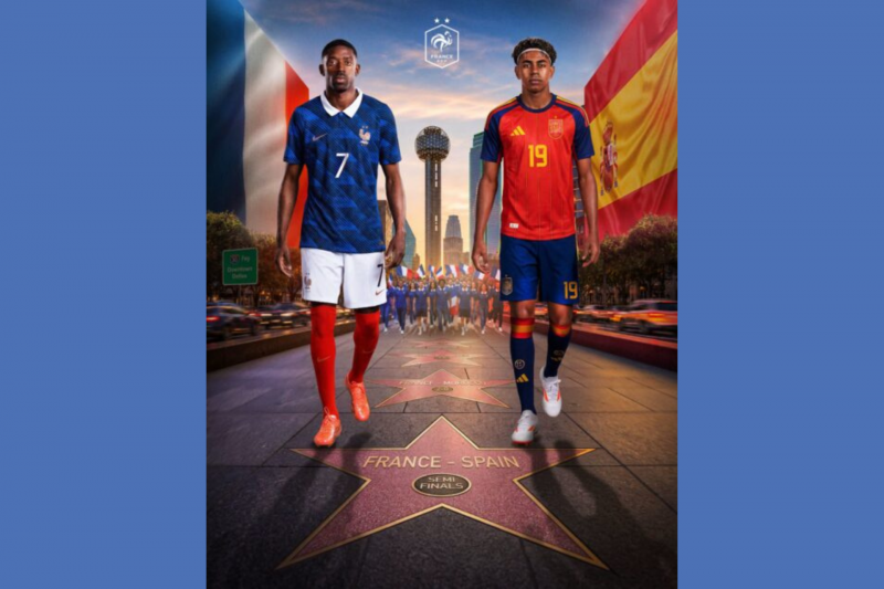 Retransmission de la demi-finale France Espagne