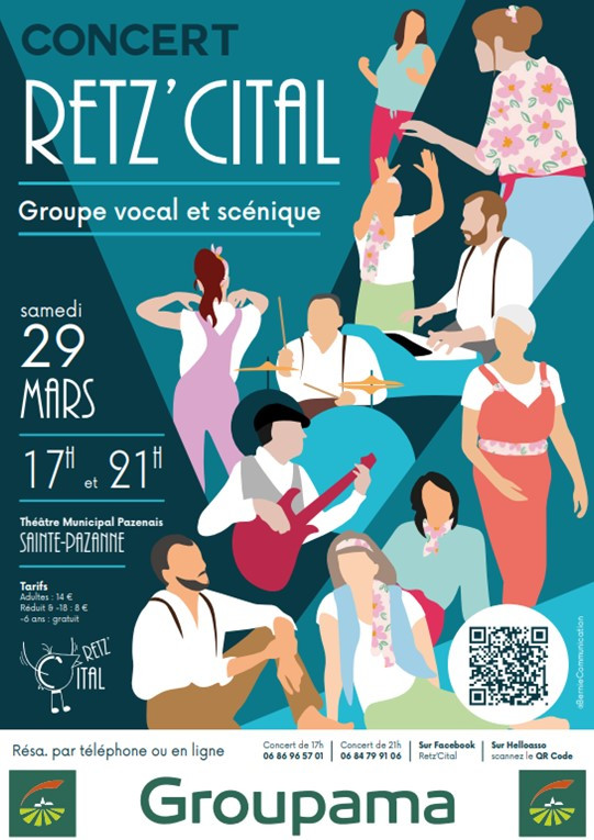 Retz'cital au Théâtre Municipal Pazenais