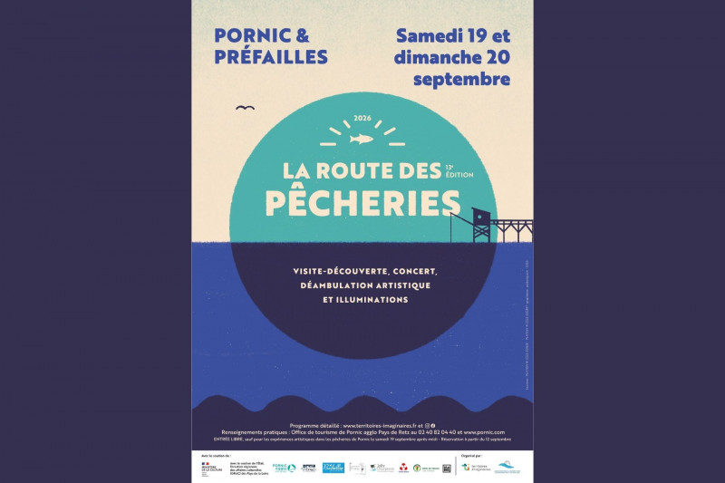 Route des pêcheries spectacle son et lumière à Préfailles pêcherie margareth concert trio xameleon
