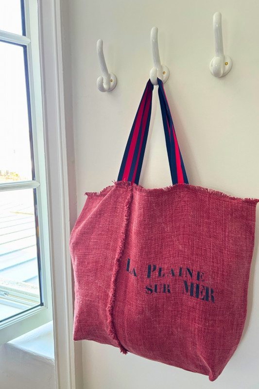 Sac cabas lin La Plaine-sur-Mer